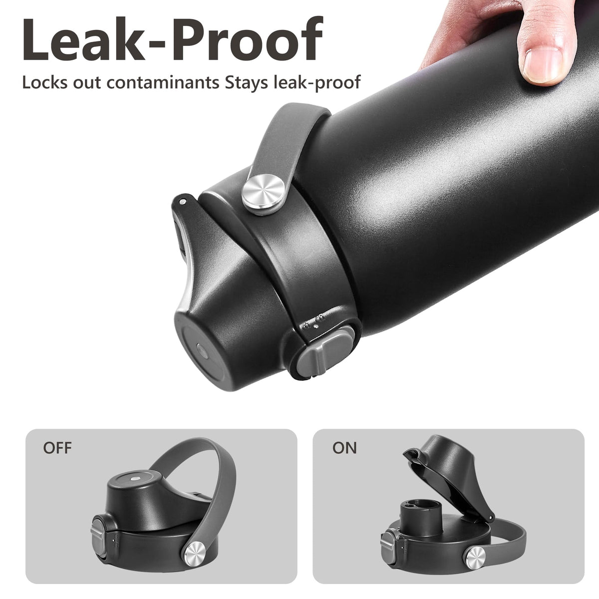 2 IN 1 Replacement Lid for Owala Freesip, UPGRADE Handle