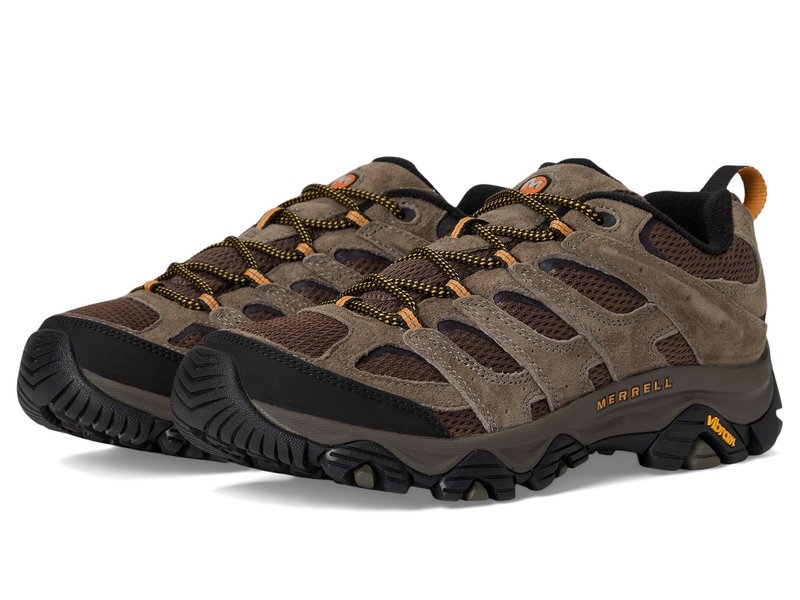 Merrell mens Moab 3 Hiking Shoe, Walnut, 14 Wide US