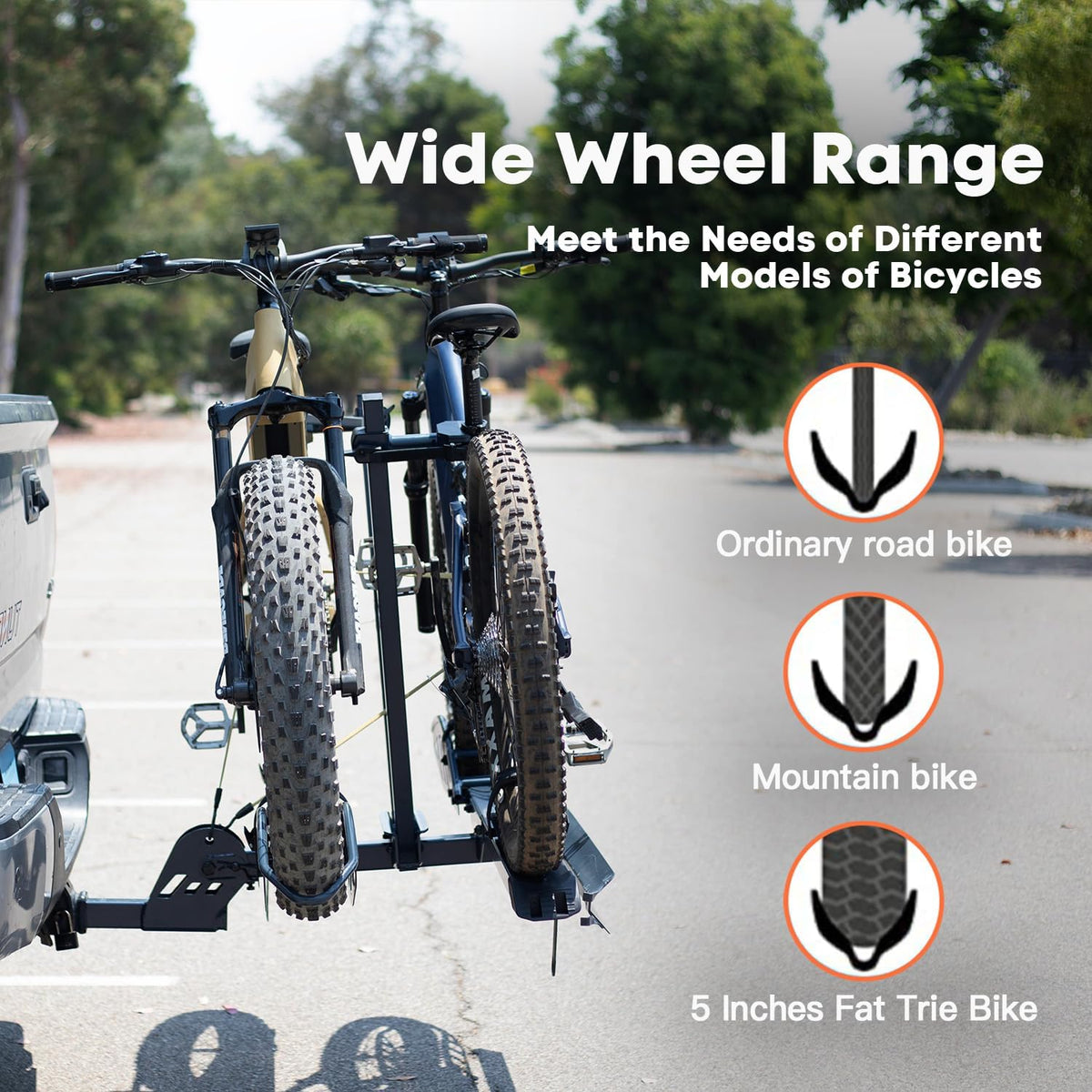 CRAVOT CyberRack EBike Rack for 2 Bike, 200 lbs Capacity