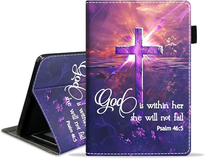 Case for Amazon Fire HD 10 Tablet (9th/7th Generation 2019/2017 Release) Slim PU Leather Cover with Card Slot &amp Auto Wake/Sleep for Fire 10.1 Tablet African American Girl