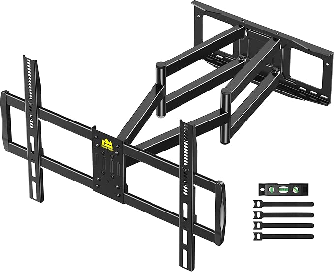 FORGING MOUNT Heavy Duty XXL Full Motion TV Wall Mount for 55-120 inch Extra Large TVs 98" 100",Holds 275 lbs, Max VESA 900x600, 42.9" Extension Long Arm TV Mount Swivel,Tilt,Preassembled,16-24” Studs