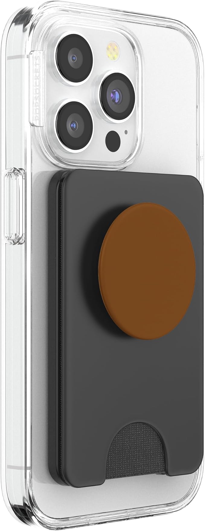 PopSockets Phone Grip &amp Stand - Brown PopSockets PopWallet for MagSafe