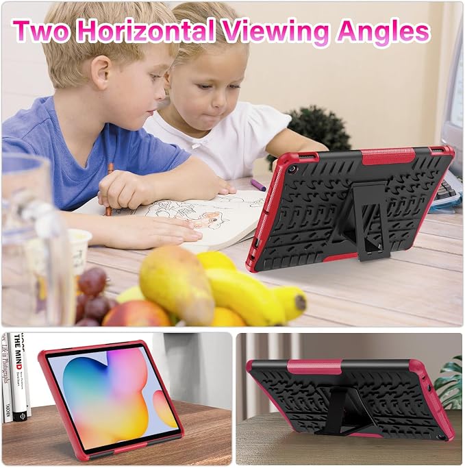 for 2023 Release Tablet Flre HD 10 &amp HD 10 Plus Case | 13th Generation Heavy Duty Dual Layer Shockproof Impact Resistance Protective Case with Kickstand for Kids