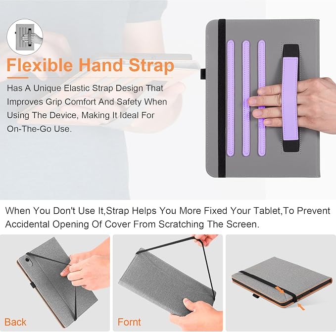 for iPad A16 Case 11 Inch 2025Cover for iPad 10th 11th Generation Case with Pencil HolderBlack