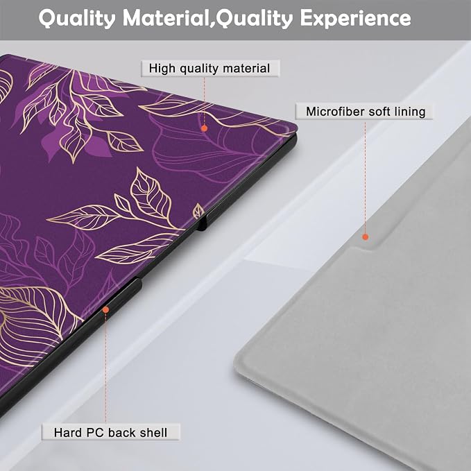 Case for Remarkable 2 Paper Tablet 10.3 2020 ReleasedLightweight and Hard Back Shell Protective Book Folio Cover with Built-in Pen HolderComes with Remarkable 2 Pen Tips.