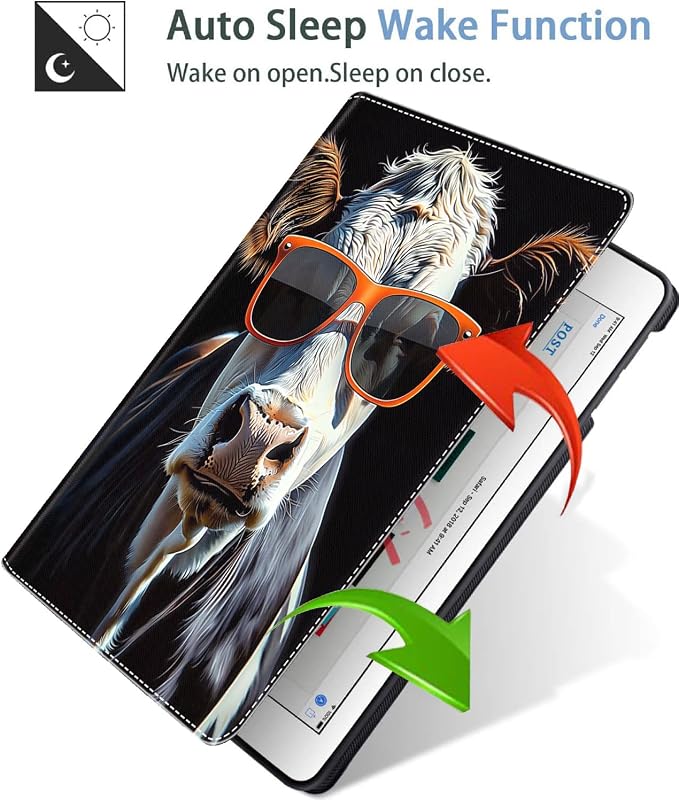 Case for iPad 9th/8th/7th Generation 2021/2020/2019 iPad 10.2 Inch Also Fit iPad Air 3th Gen 2019/iPad Pro 10.5 inch，Standing Cover with Auto Sleep/WakeCute Black Cat
