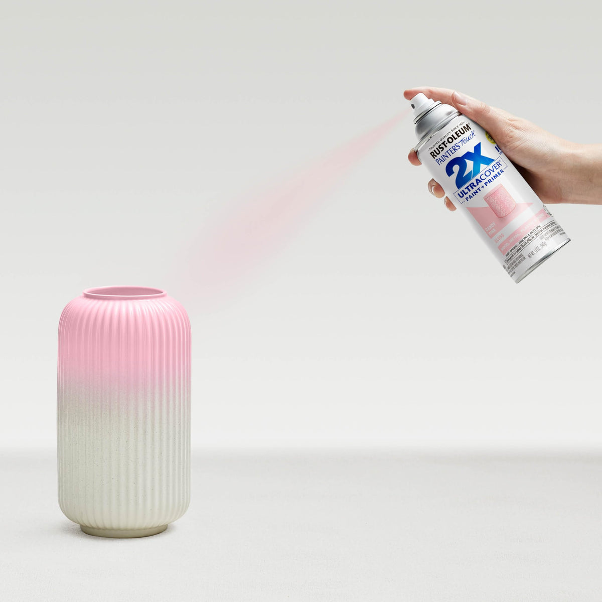 Rust-Oleum 249119-6PK Painter's Touch 2X Ultra Cover Spray Paint, 12 oz, Gloss Candy Pink, 6 Pack
