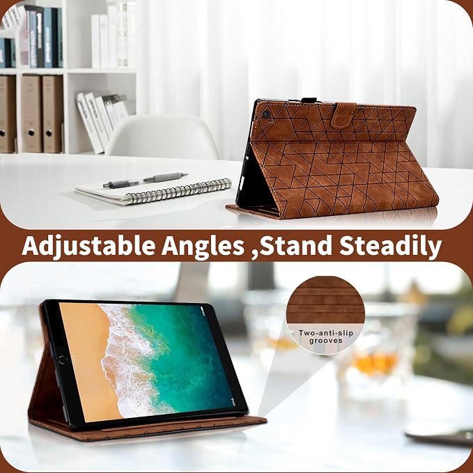 Case for iPad mini 5 2019/Mini 4 2015 (5th/4th Generation 7.9 inch) Multi-Angle Viewing PU Leather Folio Case with Magnetic Clasp for iPad mini 3/2/1 Auto Wake/Sleep Smart Tablet Cover Black
