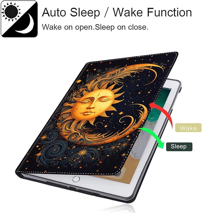 Case for Samsung Galaxy Tab S10 FE Plus 5G Multi-Angle Stand Smart Cover Shockproof with Auto Wake/Sleep for Galaxy Tab S10 FE+ 13.1 Inch (SM-X620/SM-X626B) 2025 Magic Mushrooms Fungus