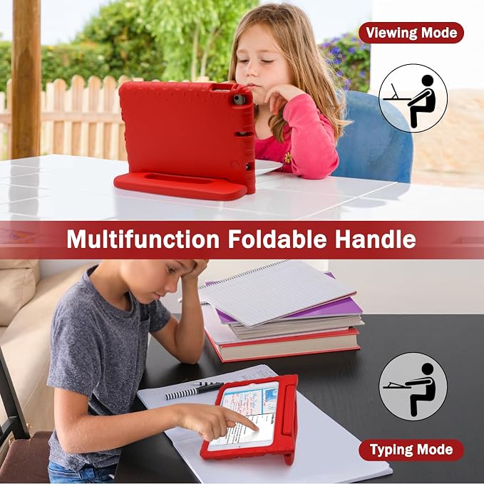 LEFON Kids Case Shockproof for iPad mini 5/4/3/2/1 iPad mini 4th Generation Case for Kids with Convertible Handle Light Weight Super Protective Stand Cover for iPad mini 5th Gen 7.9 Inch