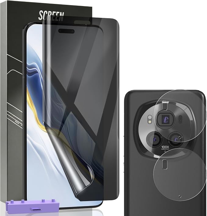 for iPhone 17 Pro Max Back Screen Protector Flexible Film Not Glass with Camera Lens Protector 2+2 Pack Self-Healing Anti Scratch HD Clear Soft TPU Protective Hydrogel Film