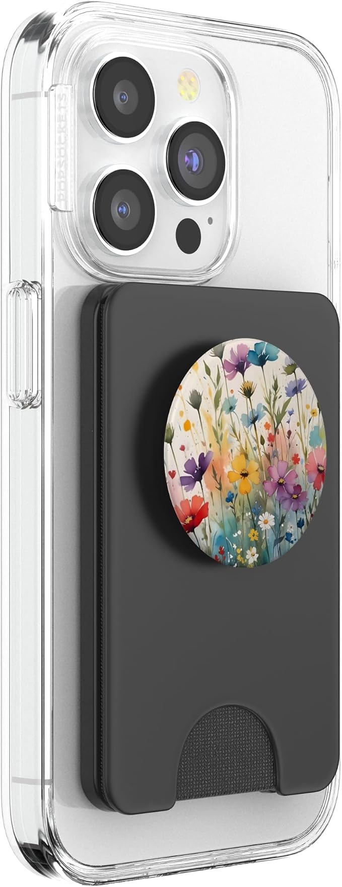 Wildflower Watercolor Floral PopSockets Adhesive PopGrip