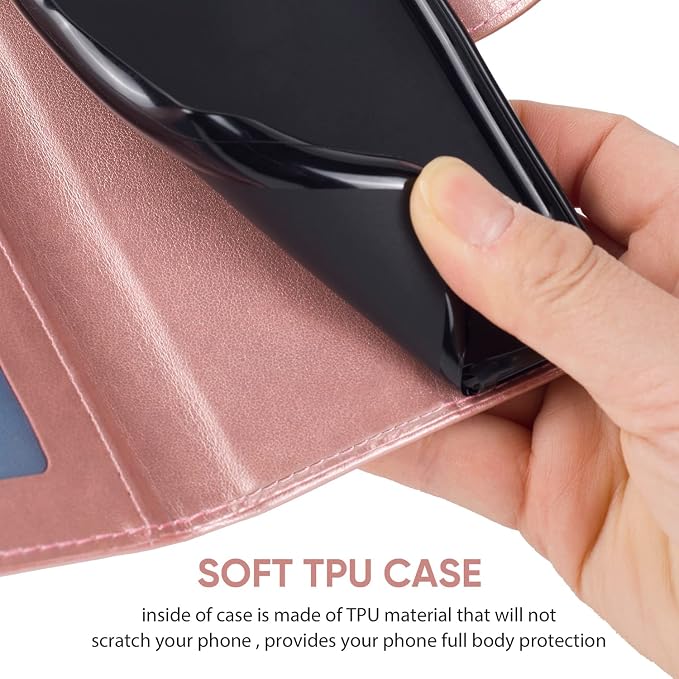 Case for Galaxy A42 5G Case Galaxy M42 5G SM-A426 Wallet Case with Tempered Glass Screen Protector Leather Flip Credit Card Holder Stand Phone Cover Cases for Samsung Galaxy A42 5G Blue