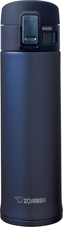 Zojirushi Stainless Steel Mug, 16oz, Smoky Blue