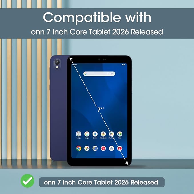 ProCase for Onn. 11 Inch Tablet Pro 2024 Case -Black | Slim Stand Hard Back Shell Protective Smart Cover for Onn. 11” Tablet Pro 2024 Model