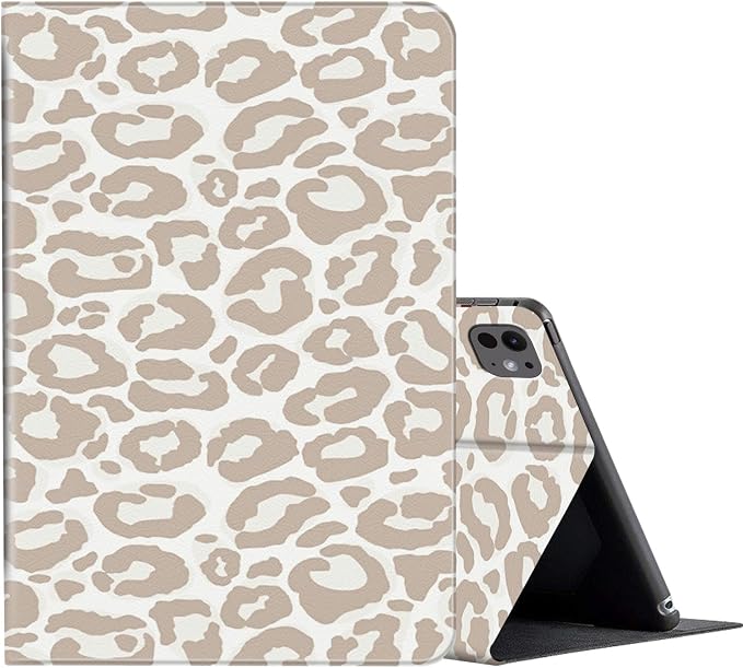 FUYOCWE for iPad Pro 13 Inch Case (M47th Generation2024 Model A2925A2926A3007)PU Leather Slim Folding Stand Case for iPad 13 7th GenAuto Sleep Wake Cover -A Dream Catcher Wolf