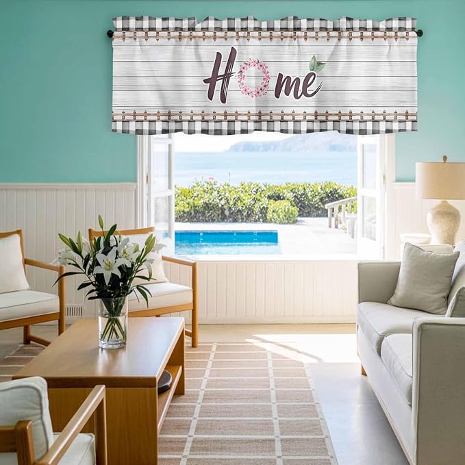 Spring Flowers Curtain Valances