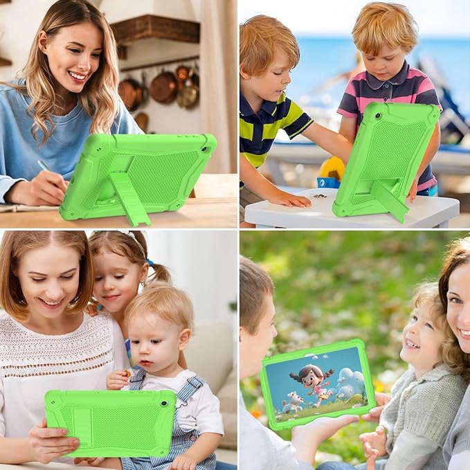 Shockproof Case for Samsung Galaxy Tab A11 Plus 11 inch 2026 with Built-in Kickstand 3 Layers Heavy Duty Protection Cover for Tab A9+ 10.9 2023 Blush Pink