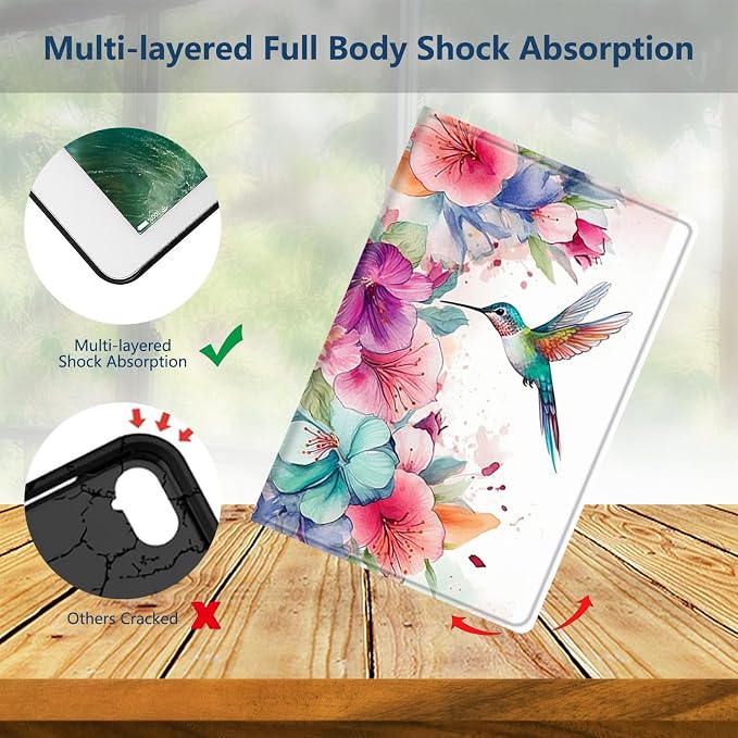 Slim Case for Amazon Kindle Fire Max 11 Case (13th Generation 2023 Release) 11 PU Leather Folio Stand Adjustable Smart Cover with Auto Wake/Sleep for Kindle Fire 11 TabletArt Black Cat Tree