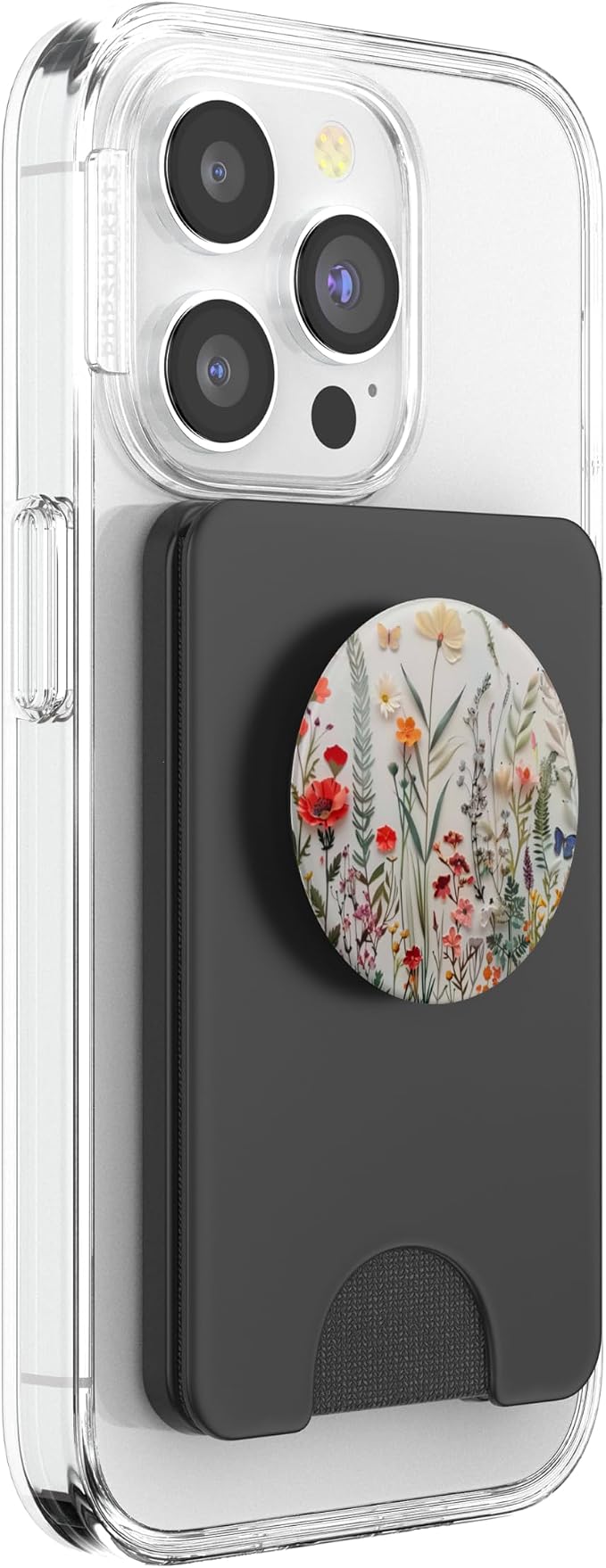 Mixed Flower Bouquet Floral Pattern PopSockets Adhesive PopGrip