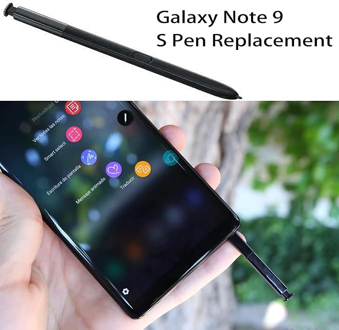 2 Pack Note 9 Pen Replacement for Samsung Galaxy Note 9 PenBluetoothBlack | for Galaxy Note 9 Pen ReplacementCompatible with Samsung Galaxy Note 9 SM-N960 Touch Stylus Pen4096 Pressure Sensitivity