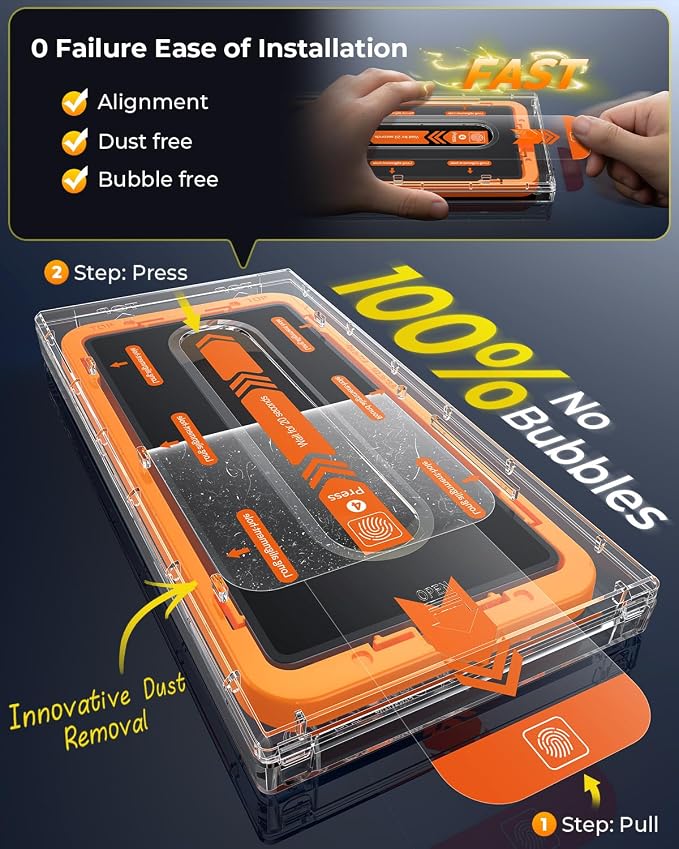 2+2 Packs for iPhone 17 Pro Privacy Screen Protector with Camera Protector | TOP 9H+ Tempered Glass [Zero Bubble][10X Military Protection] Anti Spy 17 ProMax Tempered Glass Full CoverageCase-Friendly