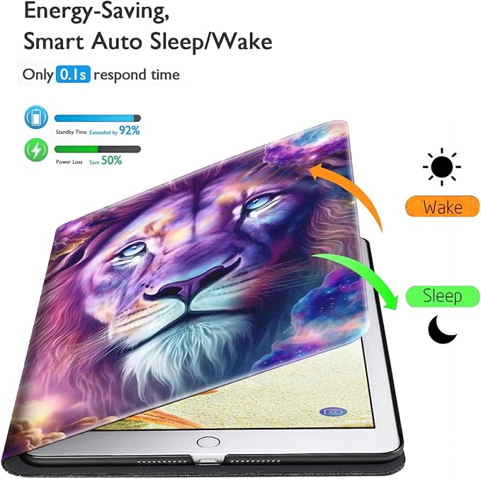 for Samsung Galaxy Tab A8 Case for Samsung Galaxy Tab A8 10.5 Case 2022 Lightweight Smart Cover PU Leather Adjustable Stand Protective Cover with Auto Wake/Sleep - Art Butterfly