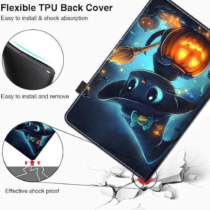 Case for Amazon Kindle Fire Max 11 Tablet (13th Generation 2023 Release) - Slim Fit Standing Cover with Auto Sleep/Wake for All-New Fire 11 Max Tablet Peach Blossom