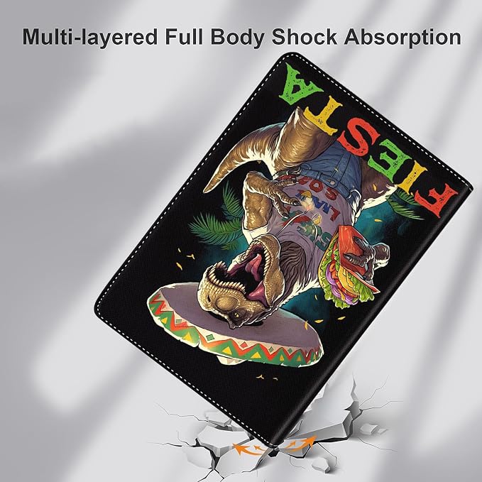 Case for iPad (A16) 11th Generation 11 Inch (2025) iPad 10th Generation 10.9 Inch (2022)，Slim Fit Foldable Standing Cover Case with Auto Sleep/Wake ，Moth Moon