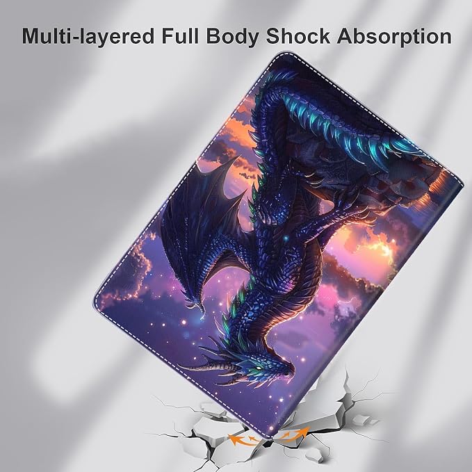 Case for iPad 9th/8th/7th Generation 2021/2020/2019 iPad 10.2 Inch Also Fit iPad Air 3th Gen 2019/iPad Pro 10.5 inch，Standing Cover with Auto Sleep/WakeCute Black Cat