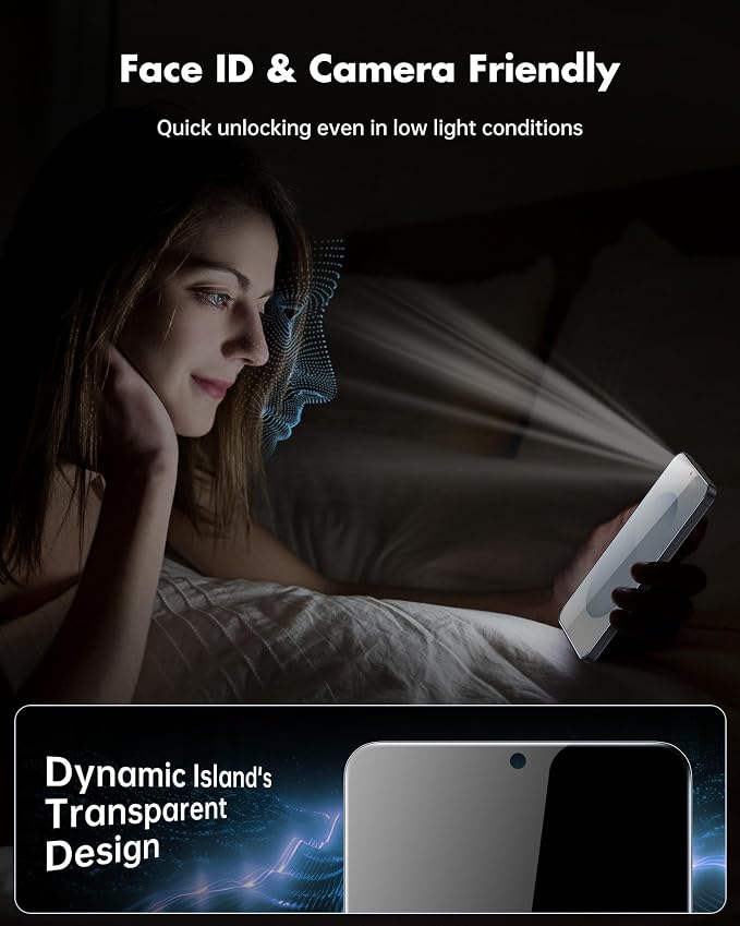 UNBREAKcable Privacy Screen Protector for Samsung Galaxy S25 Plus 3 Pack | 28° Anti-Spy Tempered Glass with 9H Hardness and Easy Installation Frame. Full 6.7-inch Screen Coverage