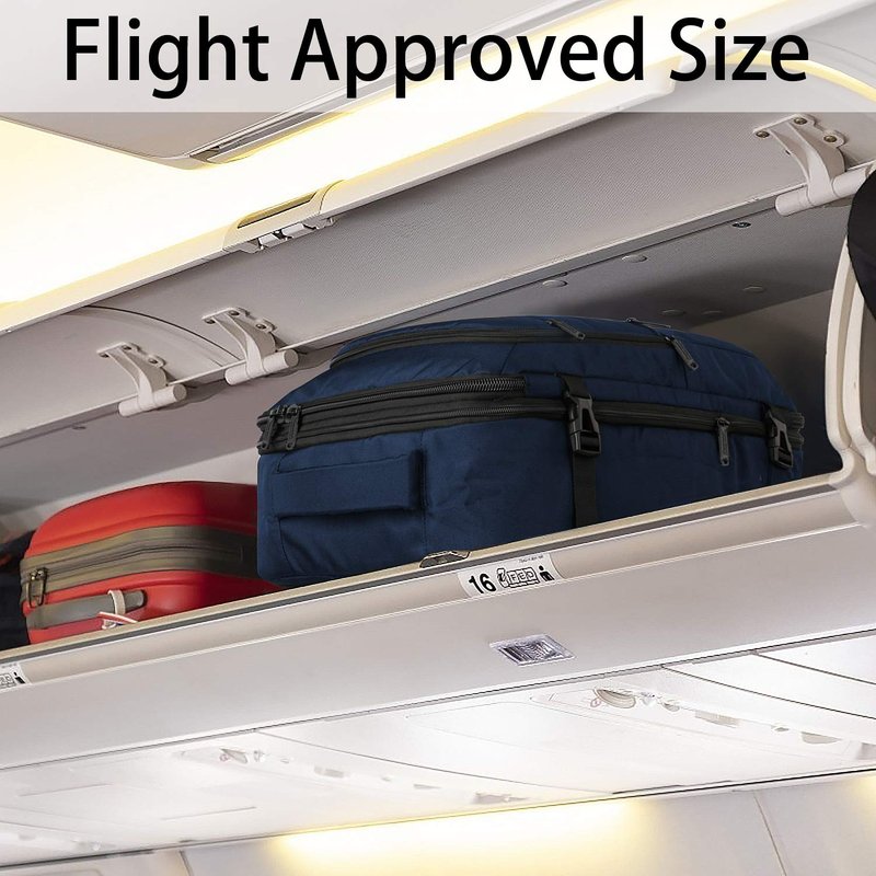 Vancropak Carry on Backpack, 40L Expandable Travel Backpack for Airplane