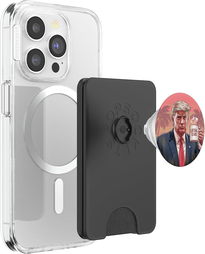 Donald Trump Miami Sunset Funny Liberal Tears Coffee Mug PopSockets PopWallet for MagSafe