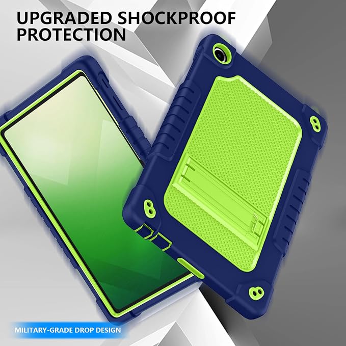 for Onn. 10.4 Tablet Pro (2023 Model:100110603) Case Built in Kickstand Heavy Duty Hybrid Protective Hard Back Shell Case with Shoulder Strap for Walmart Onn 10.4 Tablet Pro 2023 Model (Black)