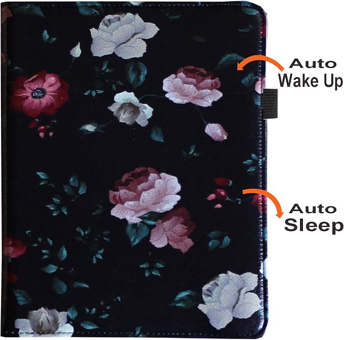 Case for iPad 10.2 inch for iPad 9th 8th 7th Generation Rotating Stand Smart Magnetic Auto Wake Up/Sleep Cover for A2602 A2603 A2604 A2605 MK2L3LL/A MK2P3LL/A MK673LL/A (Black)