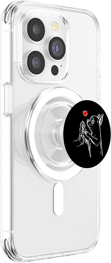Chihuahua Love Dog Mom Girls PopSockets Adhesive PopGrip