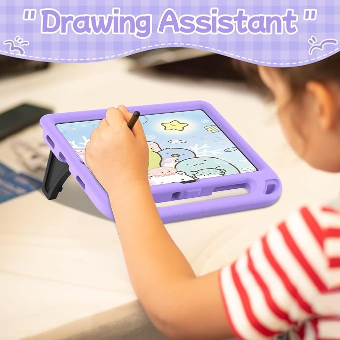 BMOUO Kids Case for Samsung Galaxy Tab A11+ Plus 11” 2026/A9+ Plus 2023 11 inch Tablet with Screen Protector Shockproof Lightweight Stand Handle Galaxy Tab A11 Plus/A9 Plus Case for Kids Black