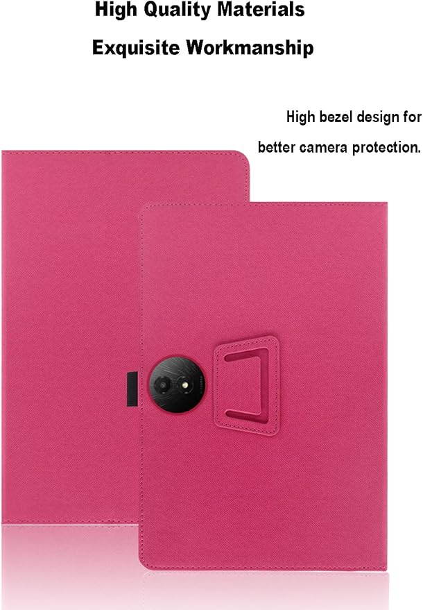 Case for TCL Nxtpaper 11 Plus 11.5 inch TCL Nxtpaper 11 Plus Tablet Case Folding Stand Protective Cover with Pencil Holder and Wrist Strap Full Protection. (Black)