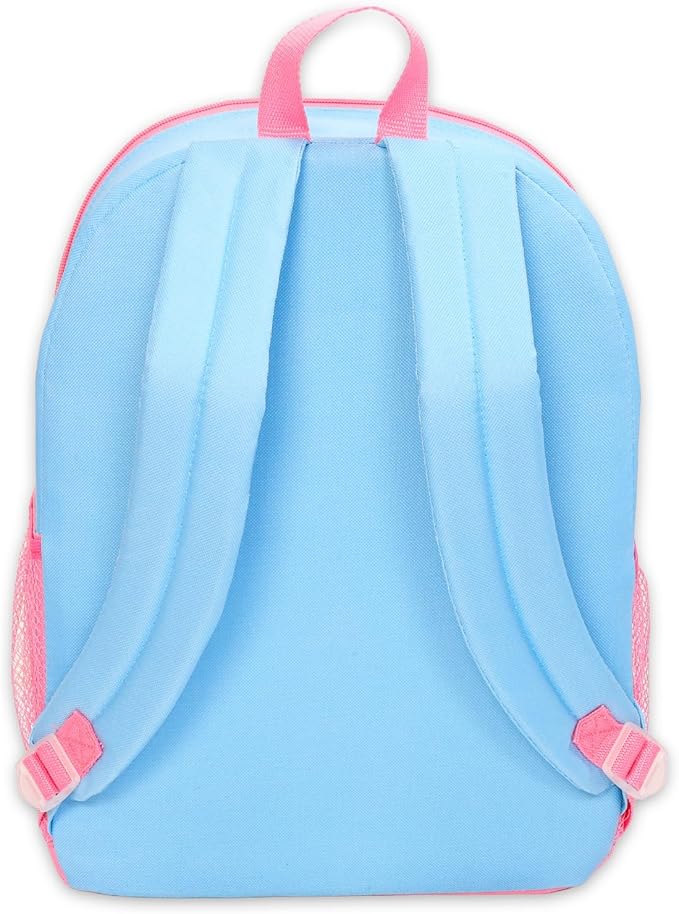 Disney Stitch Backpack and Lunch Bag for Girls, Kids - Bundle with 16" School Bag, Lunch Box, Water Bottle, Stickers, More | Lilo and Stitch Backpack with Lunchbox Set