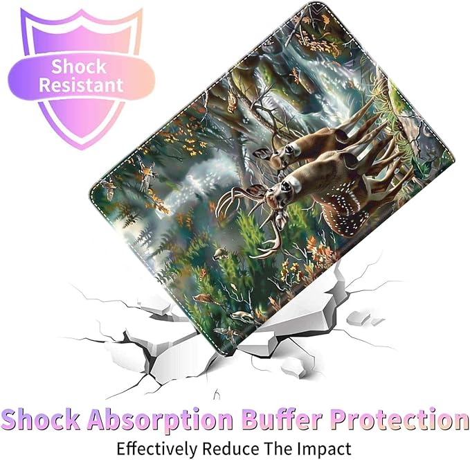 Case for iPad 10th Generation (2022 Release) 10.9 Inch Durable Shockproof Protective Cover for New iPad 10th gen 10.9 2022 Elephant Sunflower