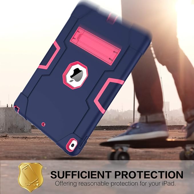BENTOBEN for iPad Air 3 2019 Case iPad Pro 10.5 2017 Case 3 Layers Heavy Duty Rugged Shockproof Kickstand Sturdy Protective Tablet Cover for iPad Air 3rd Generation/iPad Pro 10.5 2017 Black