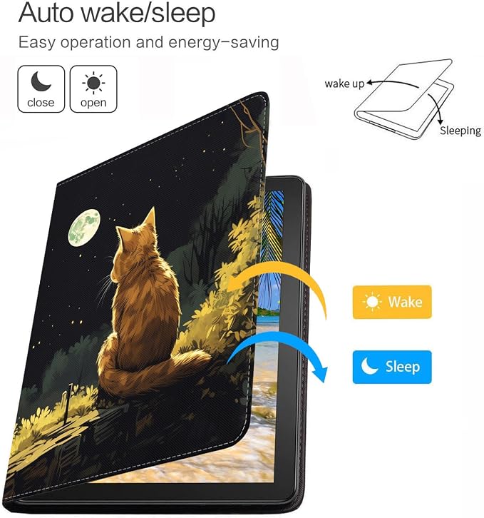 Case for iPad (A16) 11th Generation 11 Inch 2025 iPad 10th Generation 10.9 Inch 2022 Protective Leather Case Adjustable Stand Auto Wake/Sleep Smart Case - African American Girl