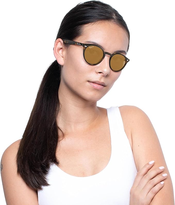 Ray-Ban Unisex Rb2180 Round Sunglasses
