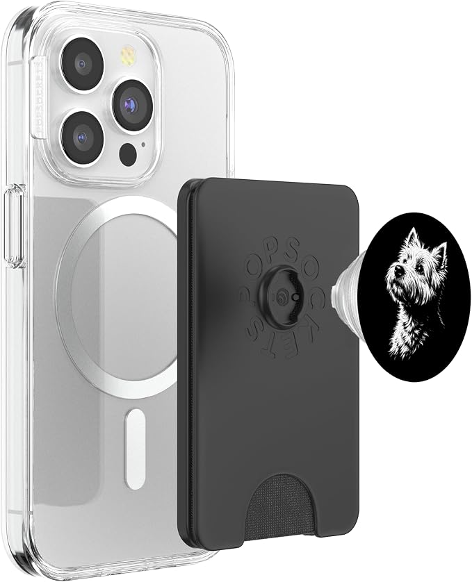West Highland White Terrier Portrait Westie PopSockets PopGrip for MagSafe