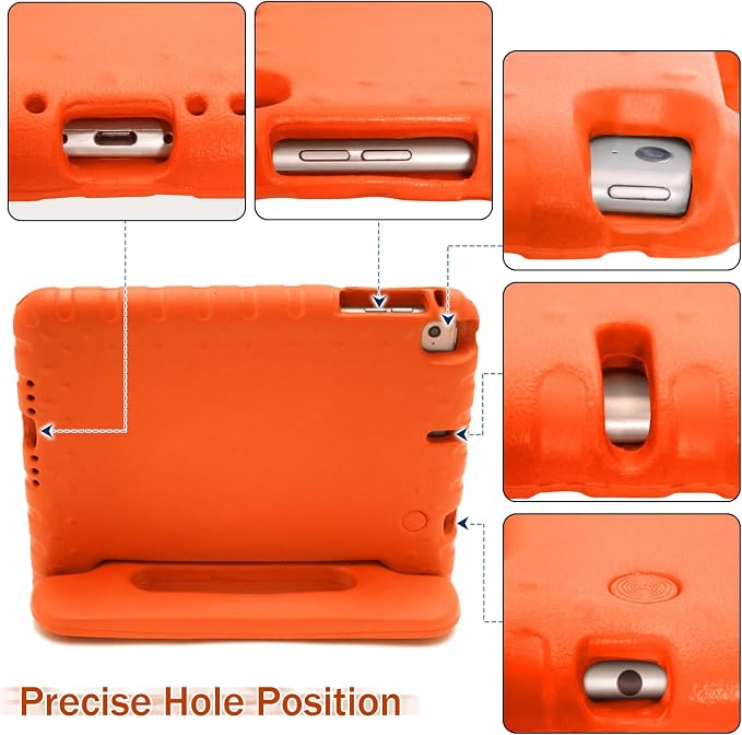 LEFON Kids Case Shockproof for iPad mini 5/4/3/2/1 iPad mini 4th Generation Case for Kids with Convertible Handle Light Weight Super Protective Stand Cover for iPad mini 5th Gen 7.9 Inch
