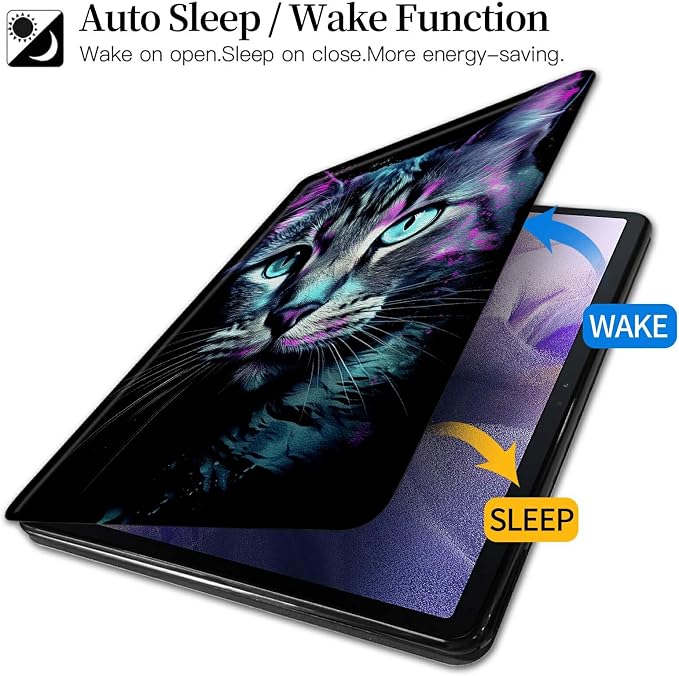 iPad 10.2 Case 2021-2019Atercolor Koala | 360° rotating stand case with auto sleep/wake slim protective cover for iPad 10.2 9th/8th/7th Gen