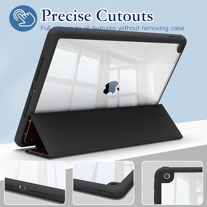 CISSOOK Compatible with iPad 9th/ 8th/ 7th Generation Case 10.2 Inch (2021/2020/2019 Release) Protective Shell with Pencil Holder Astronaut