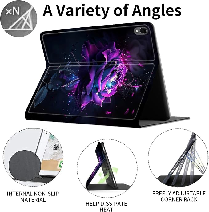Case for iPad (A16) 11th Generation 11 Inch (2025)/ iPad 10th Generation 10.9 inch 2022Slim PU Leather Smart Cases Covers with Auto Wake/Sleep-Beast Roared