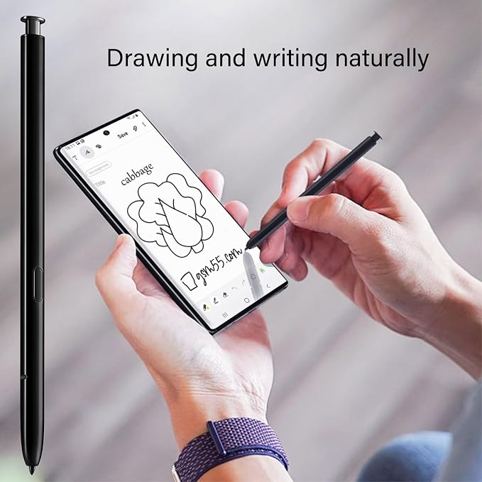2 Pack Note 20 S Pen Replacement for Samsung Galaxy Note 20 Pen(Black) | Note 20 Stylus PenNote 20 Ultra S Pen Compatible with Samsung Galaxy Note 20/Note 20 Ultra All Version SpenNoBluetooth