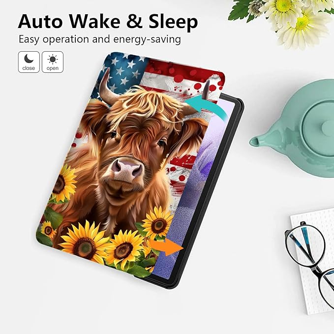 for 10.1 Amazon Fire HD 10 Tablet (13th Generation 2023 Release)PU Leather Multi-Angle Anti Slide Stand Cases with Auto Wake/SleepAnimals Dog Paws Galaxy